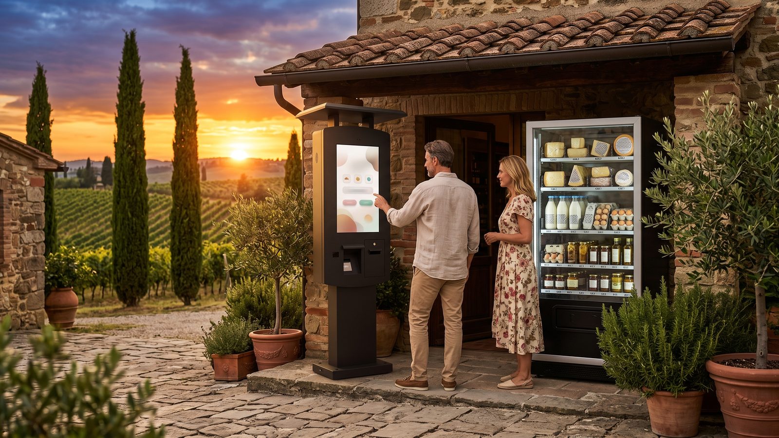 Totem interattivo per Farm shop e km0