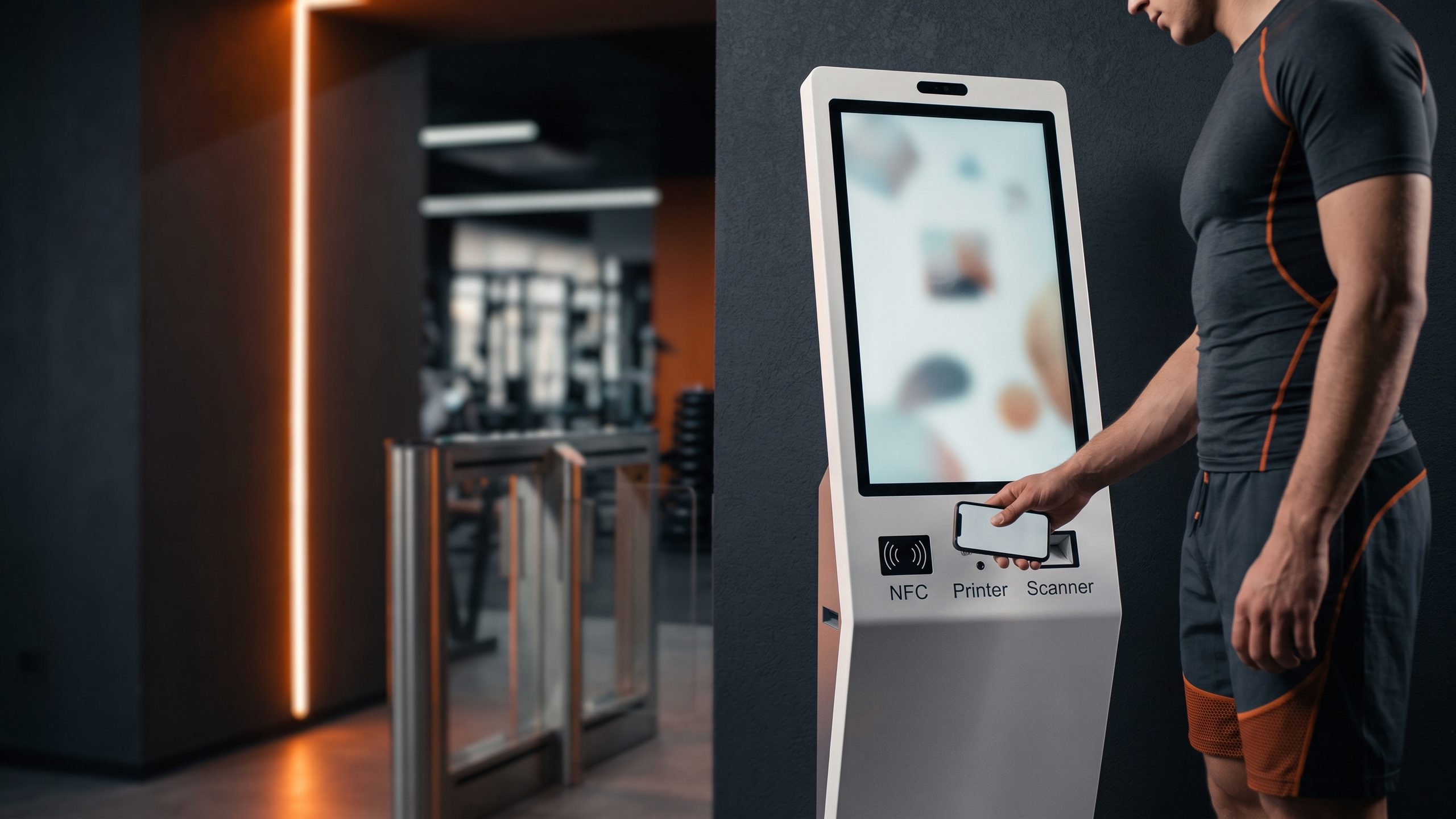 Totem e distributori automatici per palestre, box e centri sportivi