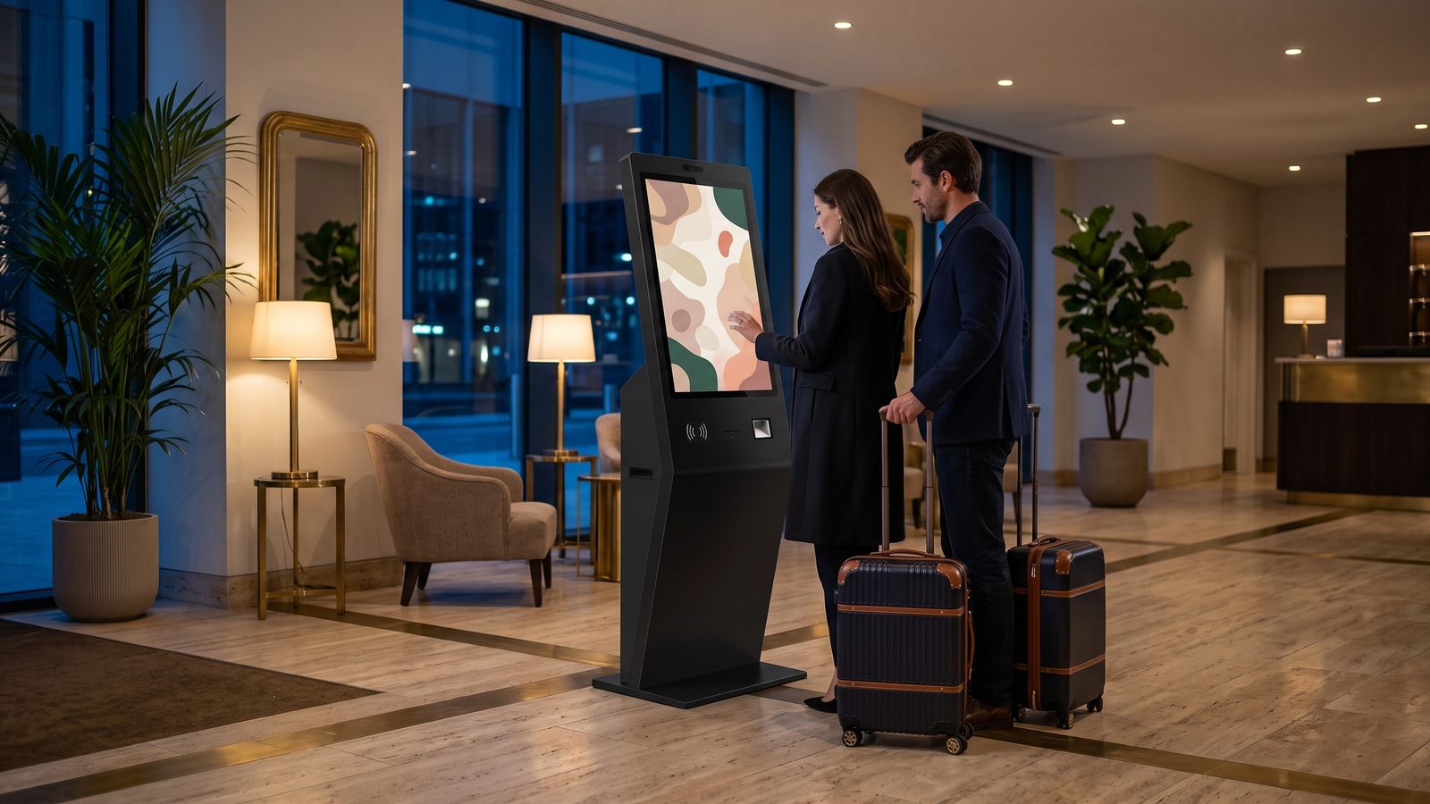 Totem interattivo per Hotel e spa