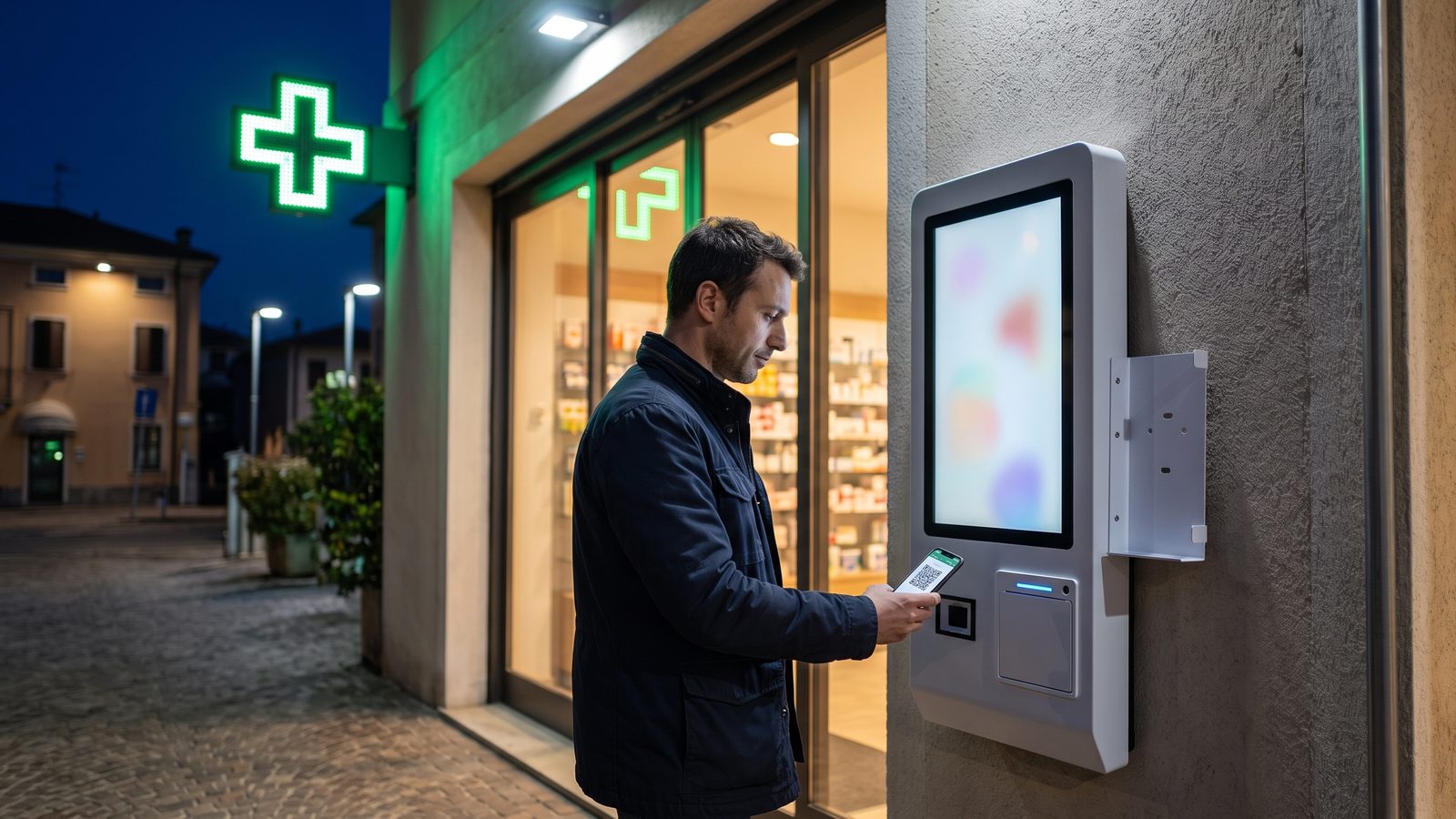 Totem interattivo per Farmacia