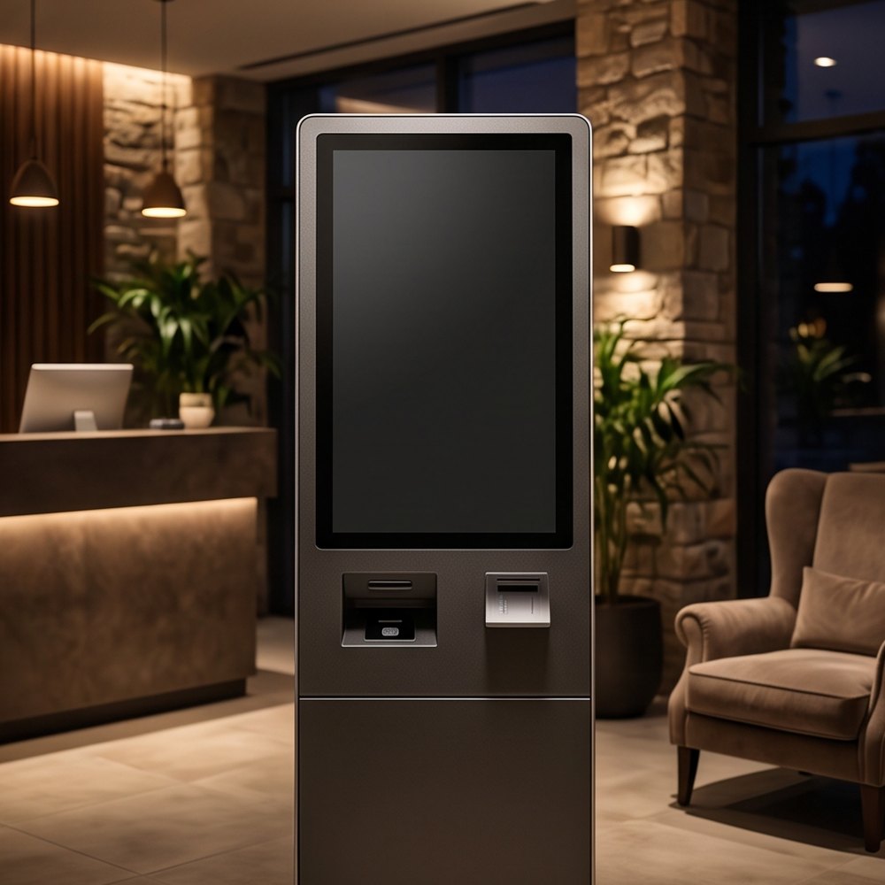 Check-in hotel con scanner documenti