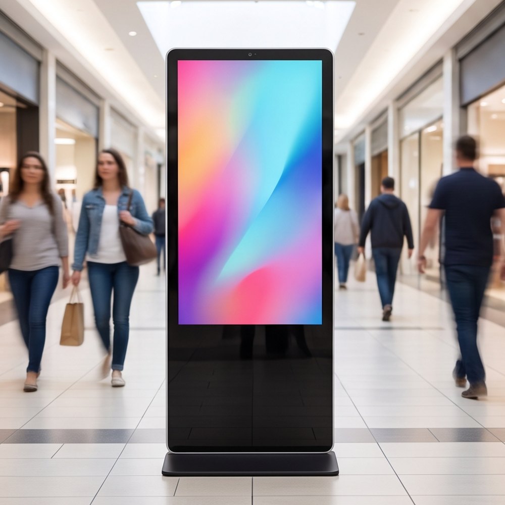Totem DOOH con sensori
