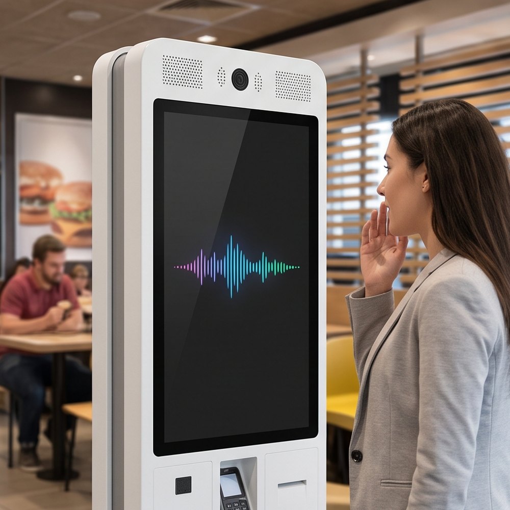 Kiosk vocale (voice-first)