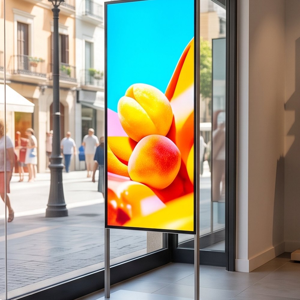 LED poster / totem LED